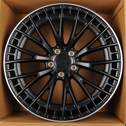 IWheel IVF-3399 9.5x19/5x112 D66.5 ET43 Matt Black Machined Lip (задняя ось)