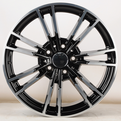 Powcan BK5396 8.5x18/5x120 D72.56 ET30 Black Machined Face+Powder Coat (в круг)