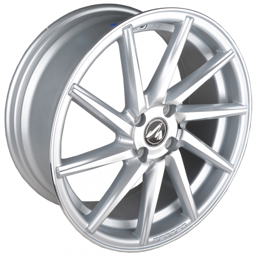 Makstton MST 622 7.5x17/4x100 D73.1 ET38 Silver Machine Face 