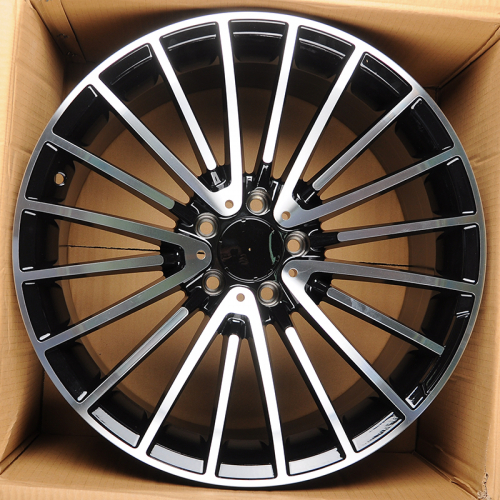 KoKo Kuture 0235 9.5x19/5x112 D66.6 ET43 Gloss Black Machined Face (задняя ось)