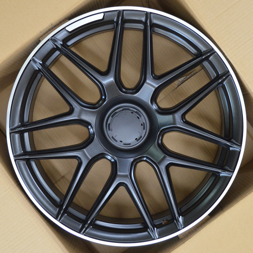 Ivision Wheel NW762B 8.5x20/5x112 D66.6 ET38 Satin Black / Machined Lip (в круг)