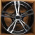 Powcan BK5728 8.0x17/5x120 D74.1 ET30 BKF Powcan BK5728 8.0x17/5x120 D74.1 ET30 BKF