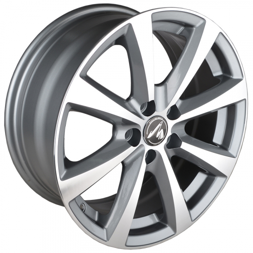 Makstton MST 043 7.0x16/5x100 D73.1 ET35 Gunmetal Machined Face