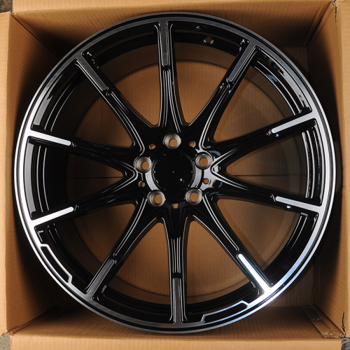 KoKo Kuture 1117 9.5x20/5x112 D66.6 ET35 Black Machined Face (задняя ось)