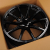 KoKo Kuture 1117 8.5x20/5x112 D66.6 ET35 Gloss Black with Lip Polish (передняя ось)