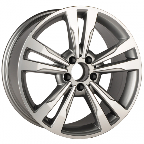 Anzoo H587D 8.5x18/5x112 D66.6 ET48 Gunmetal Machined Face (в круг)