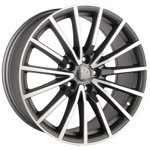 Powcan 5246 8.5x19/5x112 D66.6 ET30 Matt Dark GMF(Matt KSH4)