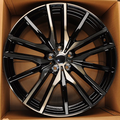 Luistone L2597 10.5x22/5x112 D66.6 ET43 BKF Black Clear (задняя ось)