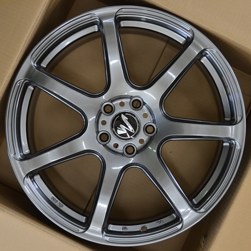 Makstton MST FEEL 710 8.5x19/5x112 D66.6 ET38 Hyper Black with Stickers
