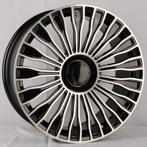 KoKo Kuture 0313 8.5x20/5x112 D66.6 ET38 Black Polished (передняя ось)