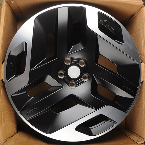 KoKo Kuture 0371 9.5x22/5x120 D72.6 ET45 Satin Black Machined Face