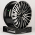 Anzoo H3062F 8.0x18/5x112 D66.5 ET40 Black Machine Face (передняя ось)