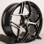 Tisli Blade 8.5x19/5x112 D66.6 ET35 Black Face Machined With Black Coat Tisli Blade 8.5x19/5x112 D66.6 ET35 Black Face Machined With Black Coat