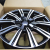 KoKo Kuture 0139 8.5x20/5x150 D110.1 ET45 Black Matt with Machined Face