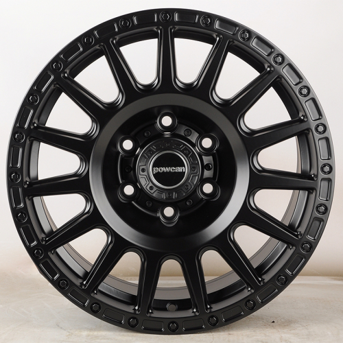 Powcan BK5877 8.0x17/6x139.7 D106.1 ET10 Black Matt