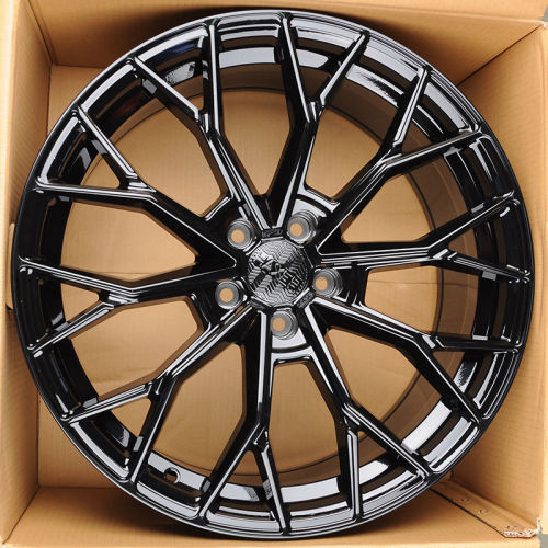 Powcan BK5787 9.0x22/5x114.3 D73.1 ET40 Gloss Black
