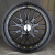 Makstton GOTHIC 002 8.0x18/5x114.3 D73.1 ET35 Black With Golden Rivets