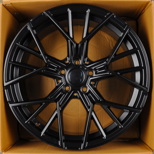 KoKo Kuture 0316 8.0x19/5x112 D66.6 ET25 Black Matte (передняя ось)