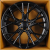 KoKo Kuture 0316 8.0x19/5x112 D66.6 ET25 Black Matte (передняя ось)