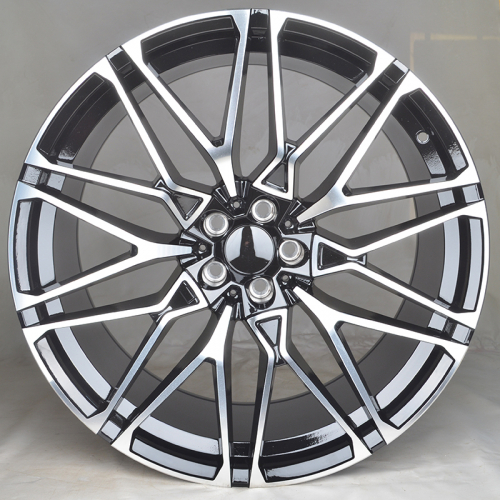 Ivision Wheel NW5063 10.0x22/5x112 D66.6 ET35 Black Face Machined (передняя ось)
