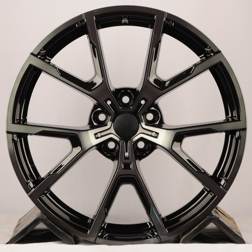 Powcan BK5601 8.0x19/5x112 D66.6 ET27 BKF Black Clear (передняя ось)
