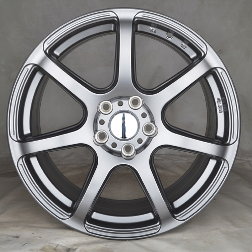 Makstton MST FEEL 710 8.0x18/5x112 D66.6 ET38 Matte Graphite Gray with Milling with Stickers