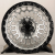 IWheel FBX357-7 8.5x17/5x150 D110.1 ET25 SMF+Black