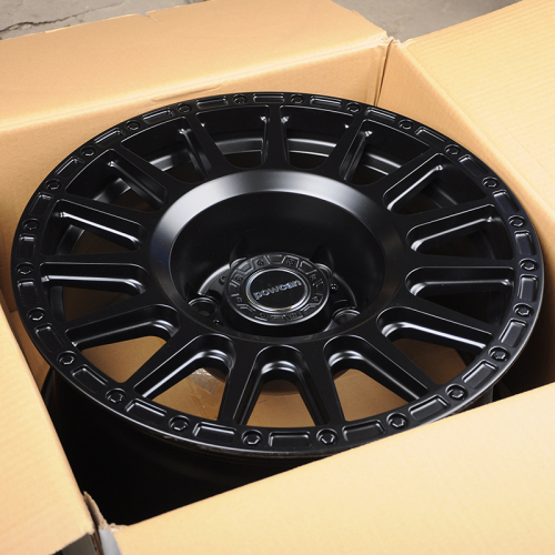 Powcan BK5877 8.0x17/6x139.7 D106.1 ET10 Black Matt