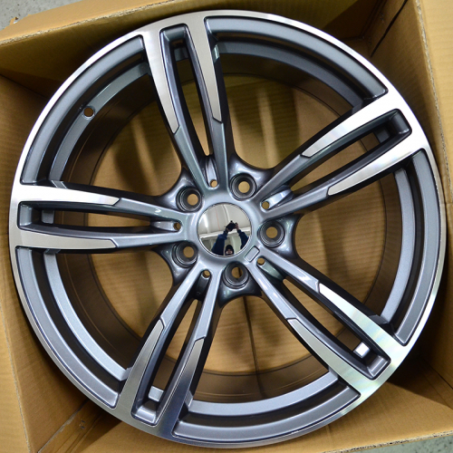 Powcan BK855 8.5x18/5x120 D72.56 ET30 Gun Polish