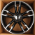 Powcan BK5255 8.5x18/5x120 D72.6 ET30 Matt Black with Polish Powcan BK5255 8.5x18/5x120 D72.6 ET30 Matt Black with Polish
