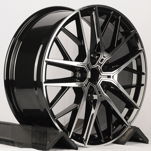 HMD 4155 8.0x19/5x112 D66.6 ET47 Black Machine Face (в круг)