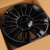 Luistone L1337 9.0x22/6x139.7 D78.1 ET31 Black Matt With Gioss Black Decoration Insert