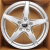 Makstton MST DEMON 716 8.5x18/5x112 D66.56 ET35 Hyper Silver with Milling