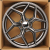 Powcan 3S269 8.5x20/5x112 D66.6 ET35 Matt Grey Powcan 3S269 8.5x20/5x112 D66.6 ET35 Matt Grey