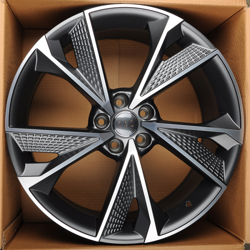 Powcan BK5749 9.0x20/5x112 D66.6 ET29 Matt dark GMF(Matt KSH4)