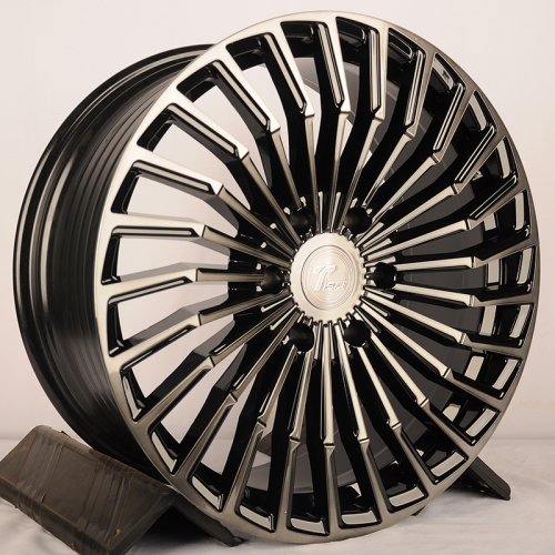 Tisli Spark B 9.0x20/6x139.7 D106.1 ET20 Black Machined Black Coat
