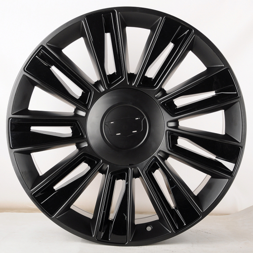Luistone L1337 9.0x22/6x139.7 D78.1 ET25 Black Matt Wheel-Gloss Black Decoration Strip