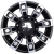 Zumbo Wheels 78060K 9x17 6x135/139.7 D110.1 ET-12 MBMF Zumbo Wheels 78060K 9x17 6x135/139.7 D110.1 ET-12 MBMF