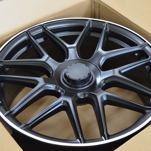 Ivision Wheel NW762B 8.5x20/5x112 D66.6 ET38 Satin Black / Machined Lip (в круг)