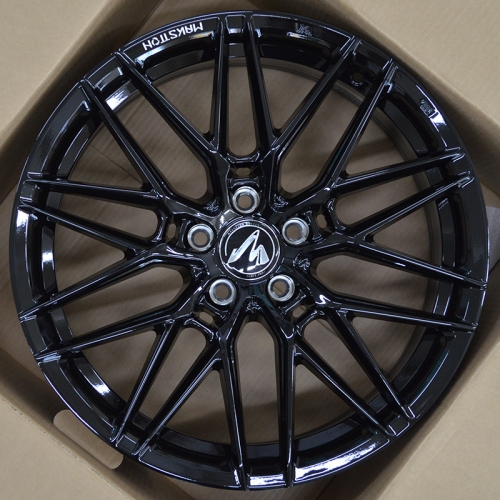 Makstton MST FASTER GT 715 8.5x19/5x112 D66.5 ET38 Black with Milling