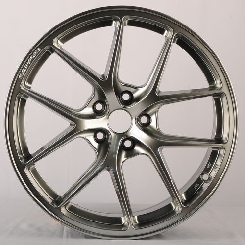 KoKo Kuture FF012 7.5x17/5x108 D73.1 ET38 Titanium Silver