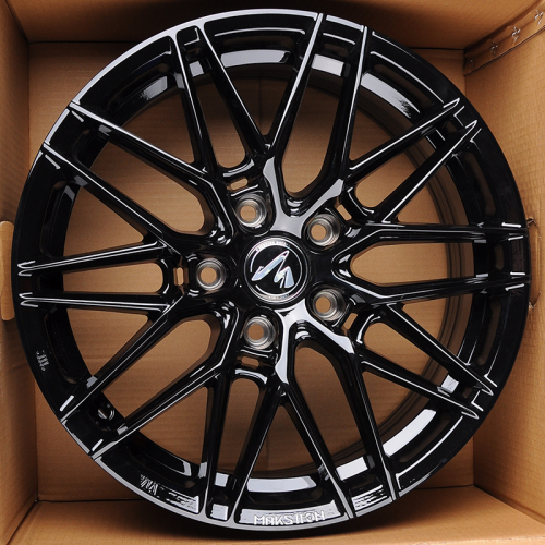 Makstton MST FASTER GT 715 7.5x17/5x108 D63.35 ET38 Piano Black with Milling