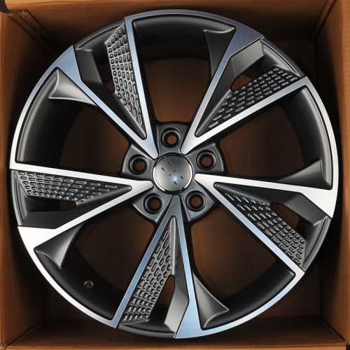 KoKo Kuture D5456 8.5x19/5x112 D66.5 ET40 Satin Gunmetal Machined Face