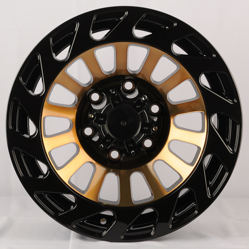 Makstton N40-007 8.0x16/6x139.7 D106.1 ET0 Black BottomBronze Machine Face