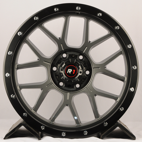 Rayone DX316 9.0x20/6x139.7 D106.1 ET0 Matt Grey with Black Lip