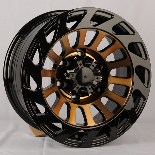 Makstton N40-007 8.0x16/6x139.7 D106.1 ET0 Black BottomBronze Machine Face
