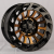 Makstton N40-007 8.0x16/6x139.7 D106.1 ET0 Black BottomBronze Machine Face