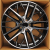 HMD 4155 8.0x18/5x112 D66.6 ET47 Black Machine Face (в круг)