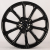 Powcan Y1197 8.5x21/5x112 D66.6 ET35 Gloss Black Powcan Y1197 8.5x21/5x112 D66.6 ET35 Gloss Black