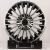 Anzoo H3062F 8.0x18/5x112 D66.5 ET40 Black Machine Face (передняя ось)